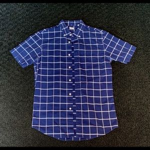 Seersucker Short Sleeve Button Down